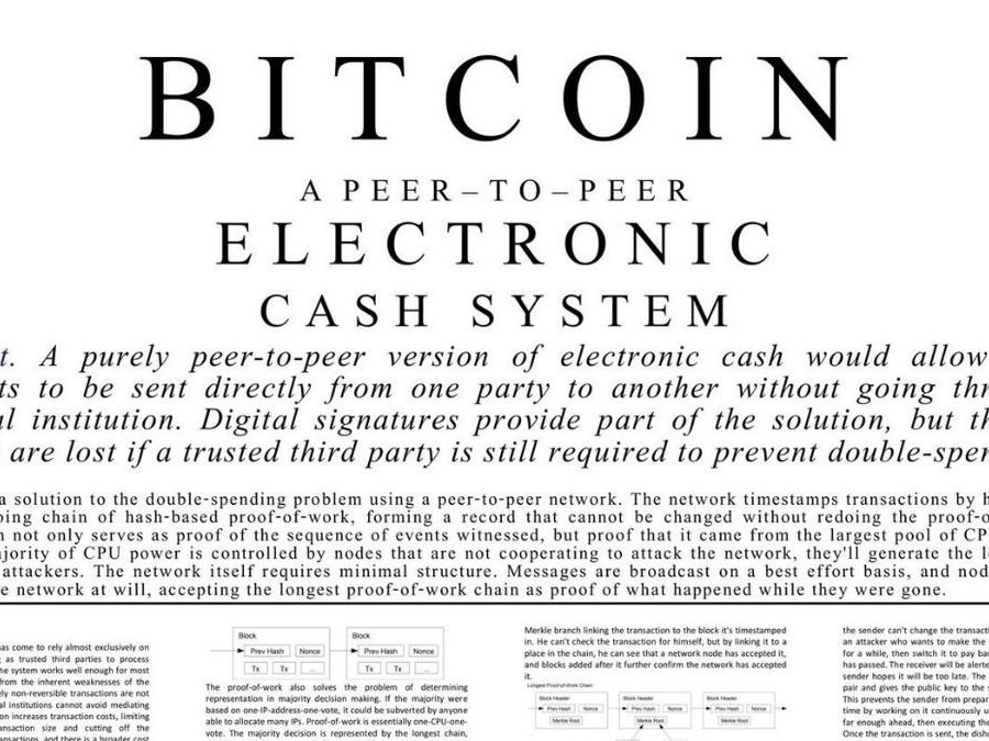 The Bitcoin White Paper